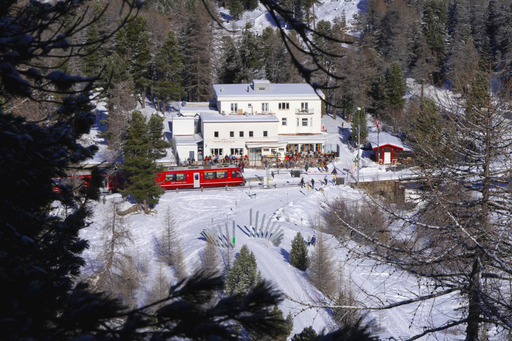 Gletscher-Hotel Morteratsch Pontresina Exterior foto